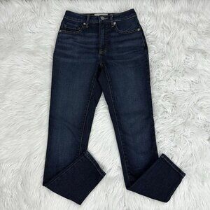 Everlane Women’s Blue The Curvy High-Rise Skinny Minimalist Jean‎ W25/L27
